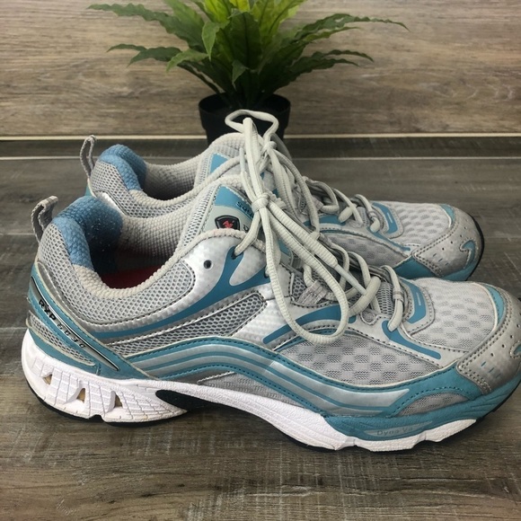ECCO RXP 6030 Turquoise Silver Running Shoe EU 40 US 9.5 - Picture 4 of 11